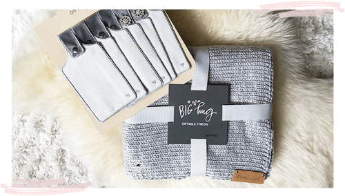 Big Hug Bundle : Big Hug Lap Blanket + Additional Tags